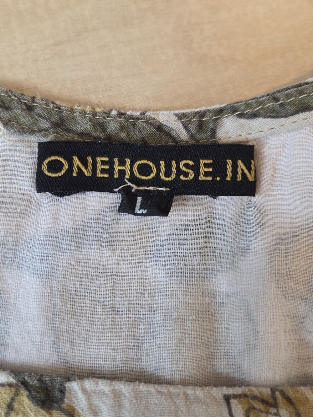 One House Cotton Floral Summer Nursing Dress - Picture 13 of 14